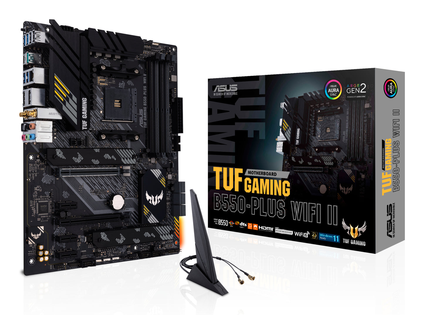 ASUS TUF GAMING B550-PLUS WIFI II MOTHERBOARD B550 AM4 ATX