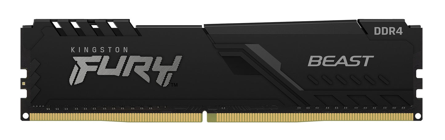 Kingston Technology 16GB 3200MT/s DDR4 CL16 DIMM 1Gx8 FURY Beast Black RAM DDR4 16GB