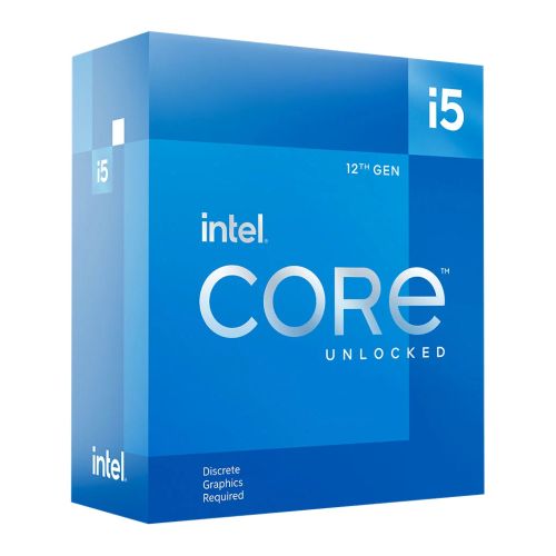 Intel Core i5-12600KF CPU, 1700, 3.7 GHz (4.9 Turbo), 10-Core, 125W (150W Turbo), 10nm, 20MB Cache, Unlocked, Alder Lake, No Graphics, NO HEATSINK/FAN