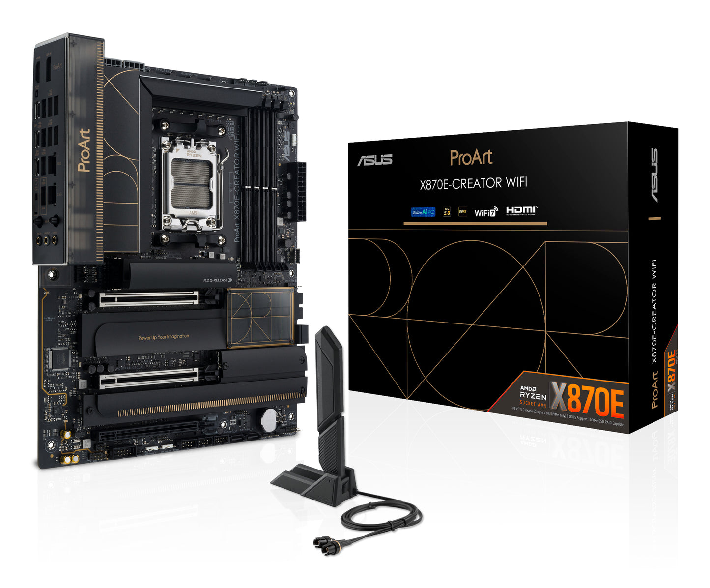 ASUS ProArt X870E-CREATOR WIFI MOTHERBOARD AM5 DDR5 ATX