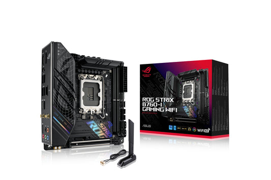 ASUS ROG STRIX B760-I GAMING WIFI MOTHERBOARD B760 LGA 1700 Mini-ITX