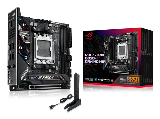 ASUS ROG STRIX B850-I GAMING WIFI MOTHERBOARD B850 AM5 DDR5 Mini-ITX