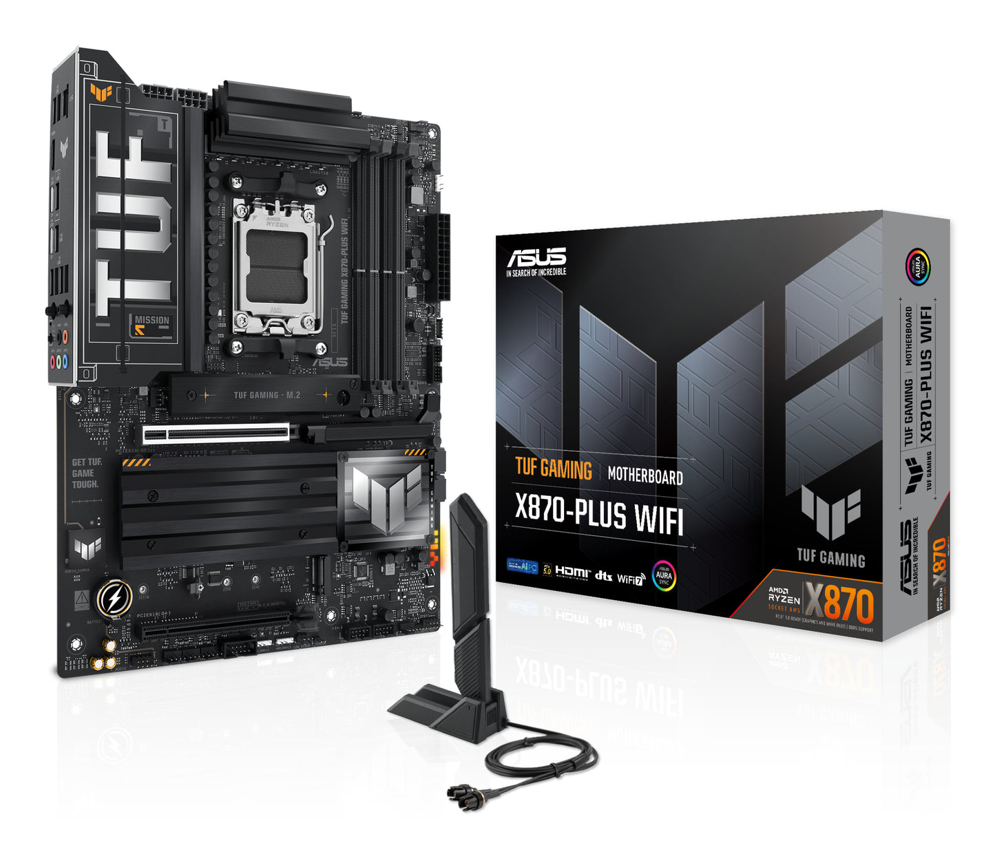 ASUS TUF GAMING X870-PLUS WIFI MOTHERBOARD X870 AM5 ATX