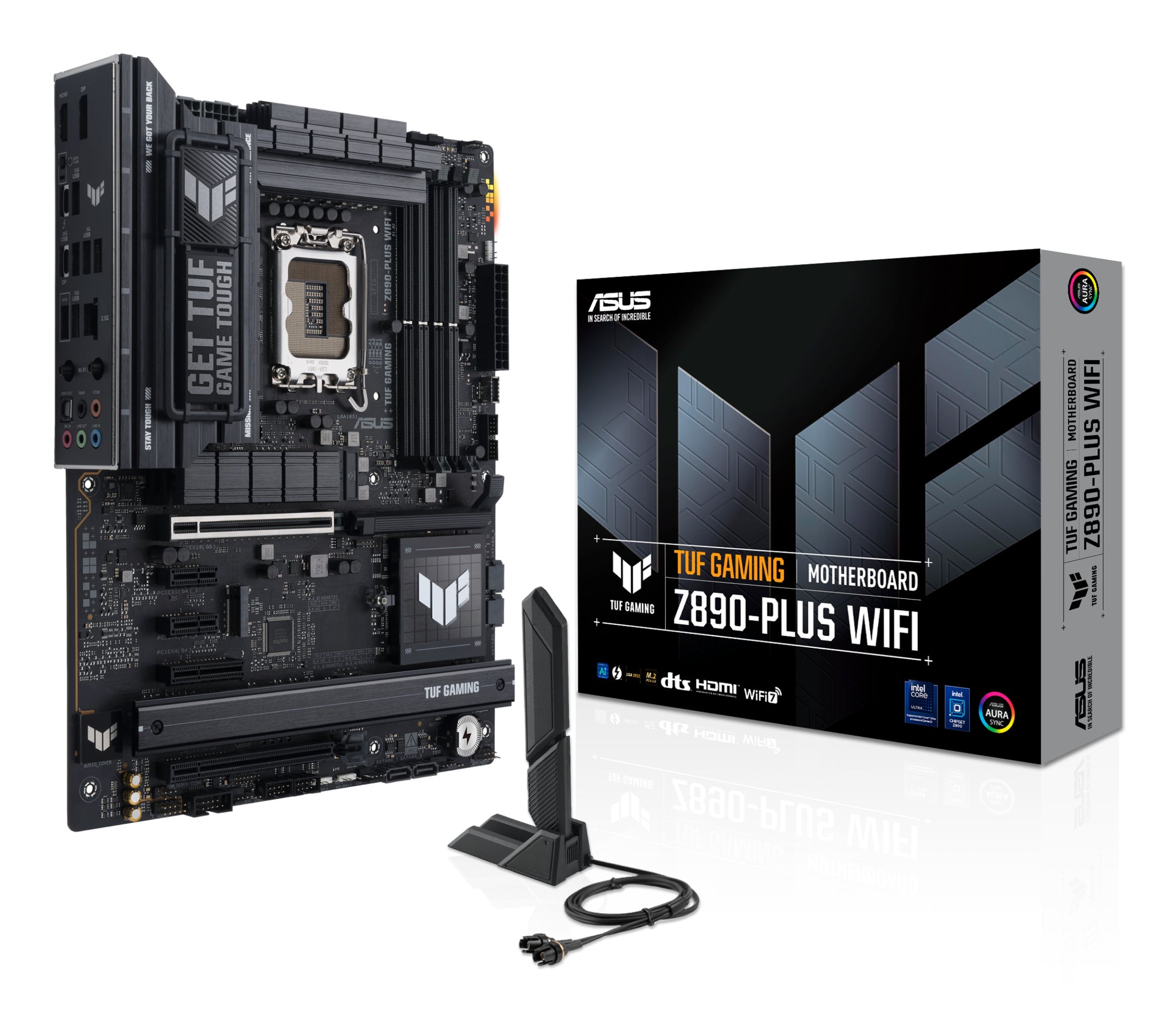 ASUS TUF GAMING Z890-PLUS WIFI MOTHERBOARD Z890 LGA 1851 ATX