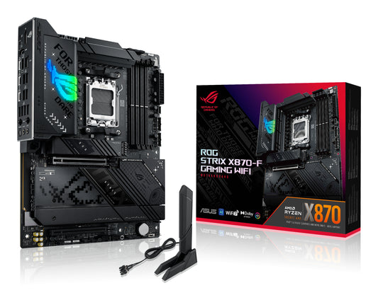ASUS ROG STRIX X870-F GAMING WIFI MOTHERBOARD X870 AM5 ATX