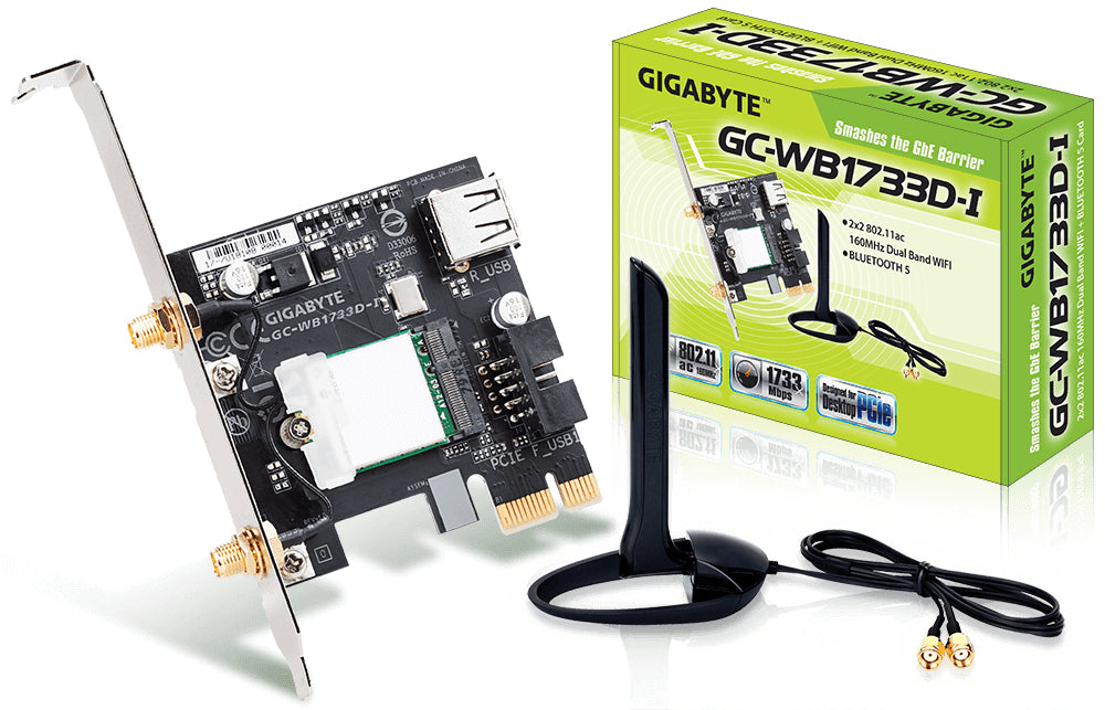 GIGABYTE GC-WB1733D-I UNKNOWN 160 MHz