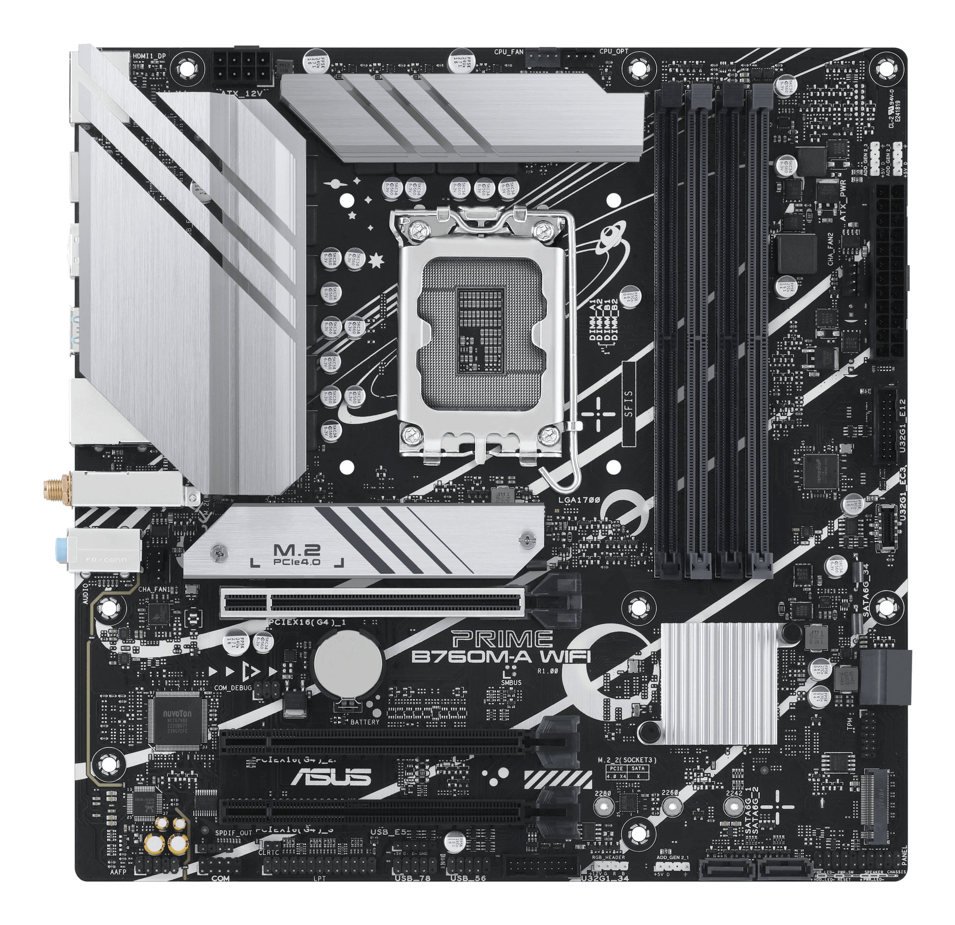 ASUS PRIME B760M-A WIFI MOTHERBOARD B760 LGA 1700 Micro ATX