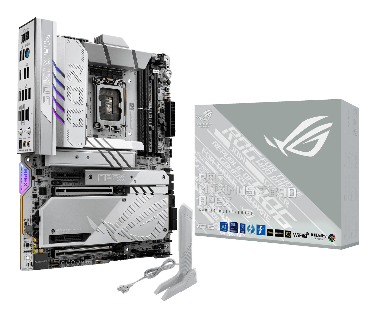 ASUS ROG MAXIMUS Z890 APEX MOTHERBOARD Z890 LGA 1851 DDR5 ATX