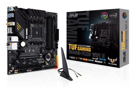 ASUS TUF GAMING B550M-PLUS WIFI II MOTHERBOARD B550 AM4 Micro ATX