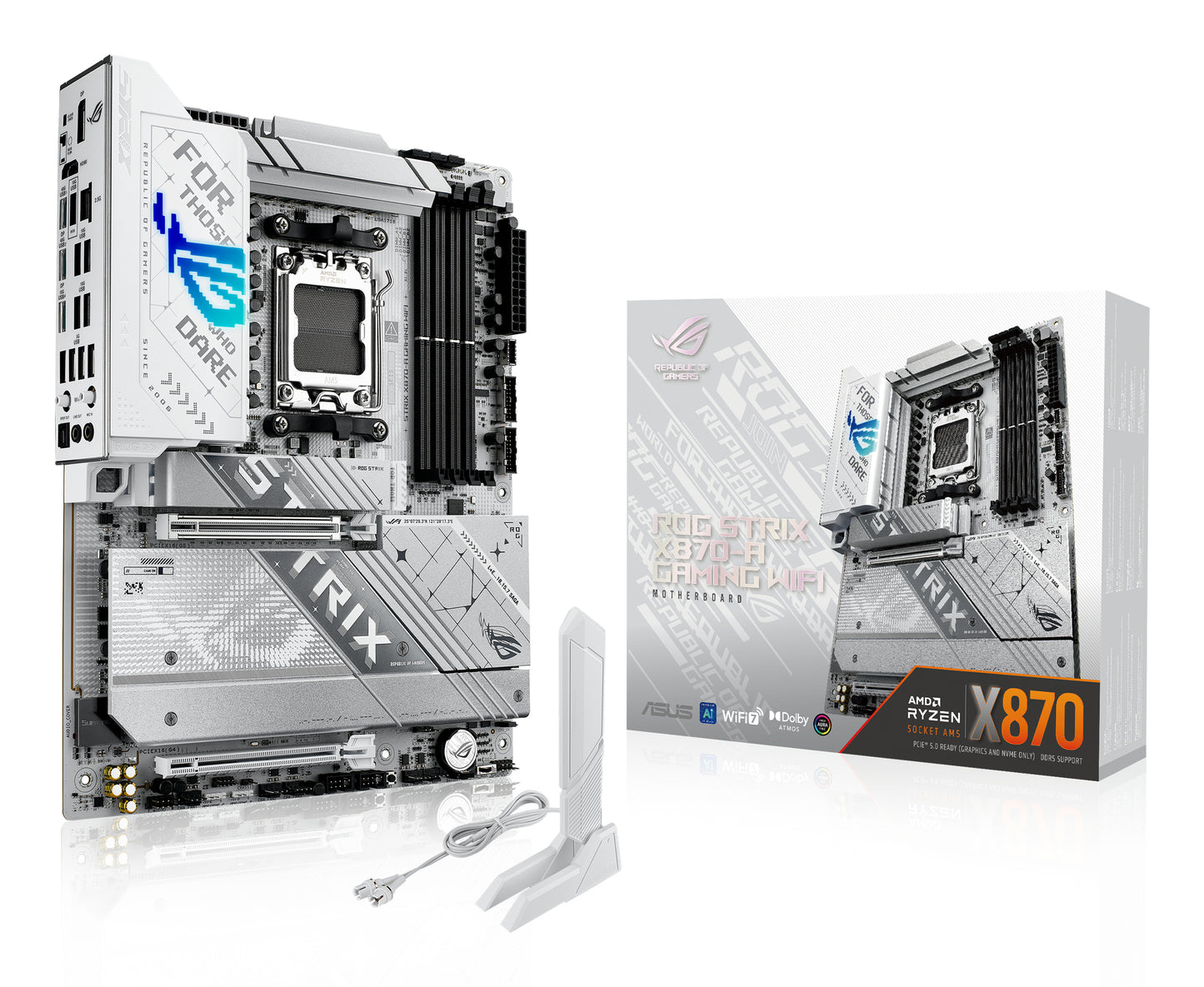 ASUS ROG STRIX X870-A GAMING WIFI MOTHERBOARD X870 AM5 ATX