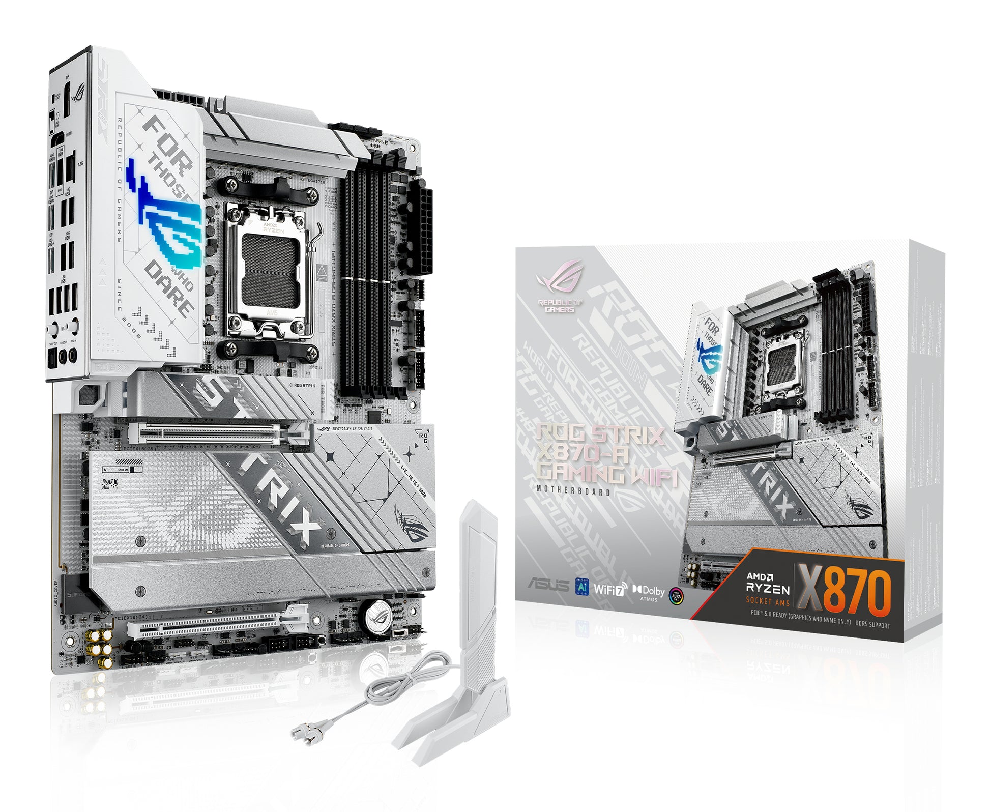 ASUS ROG STRIX X870-A GAMING WIFI MOTHERBOARD X870 AM5 ATX