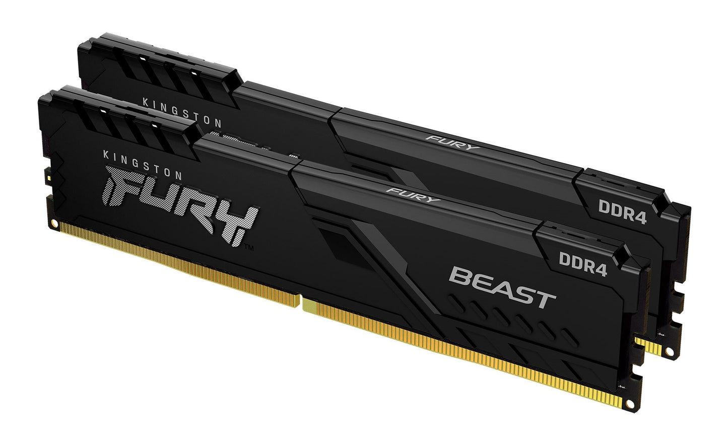 Kingston Technology 32GB 3200MT/s DDR4 CL16 DIMM (Kit of 2) FURY Beast Black RAM DDR4 32GB
