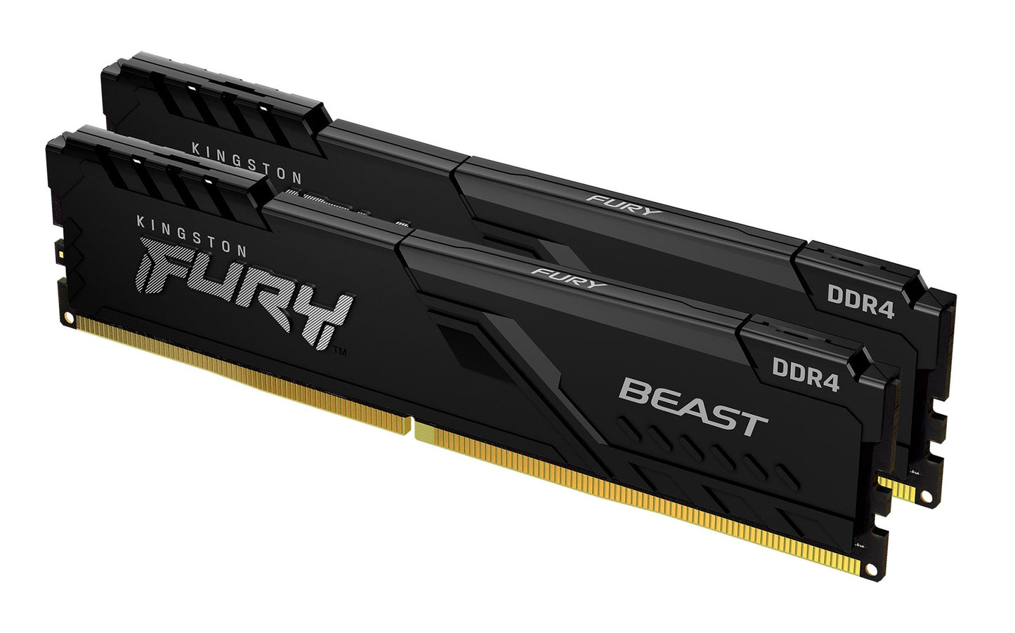 Kingston Technology 16GB 3600MT/s DDR4 CL17 DIMM (Kit of 2) FURY Beast Black RAM DDR4 16GB
