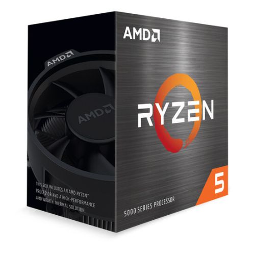 AMD Ryzen 5 5600 CPU with Wraith Stealth Cooler AM4 3.5GHz 4.4 Turbo 6-Core 65W 35MB Cache 7nm 5th Gen No Graphics
