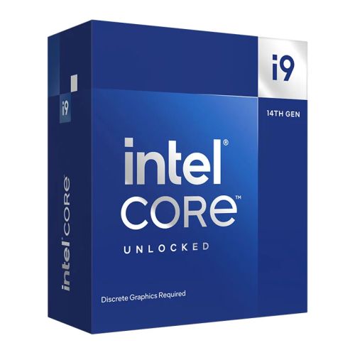 Intel Core i9-14900KF CPU, 1700, 3.2 GHz (6.0 Turbo), 24-Core, 125W (253W Turbo), 10nm, 36MB Cache, Unlocked, Raptor Lake Refresh, No Graphics, NO HEATSINK/FAN