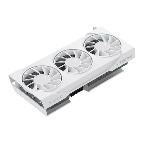 XFX Swift RX9070 OC White Triple 90mm Fan Gaming Edition, PCIe5, 16GB DDR6, HDMI, 3 DP, 2700MHz Clock, Overclocked