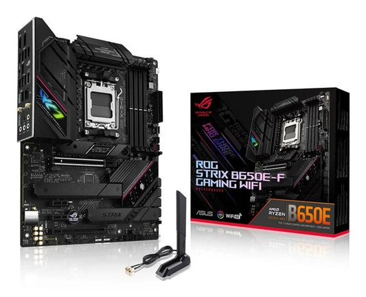 ASUS ROG STRIX B650E-F GAMING WIFI MOTHERBOARD B650 AM5 ATX M.2 Air Cooler