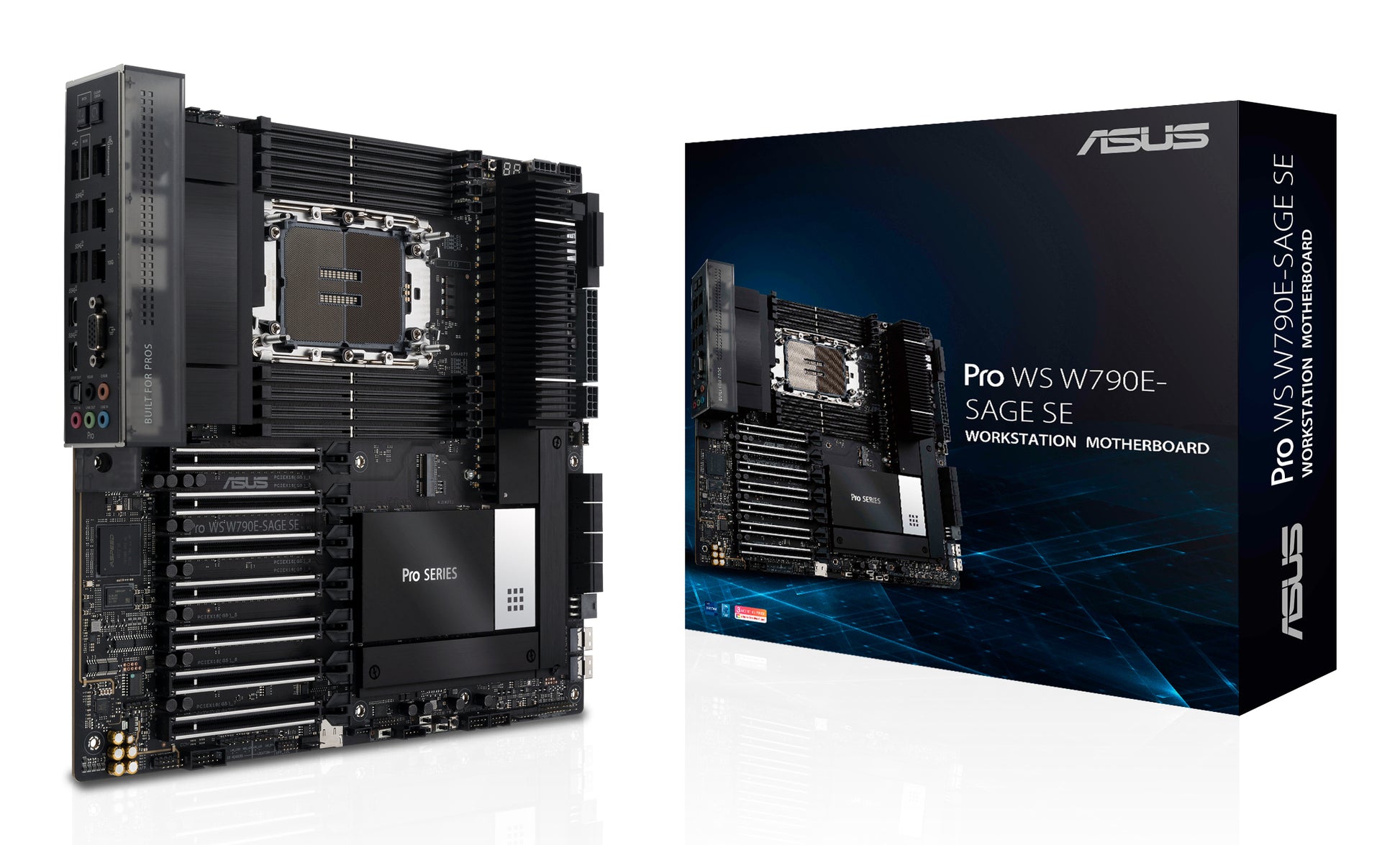 ASUS PRO WS W790E-SAGE SE MOTHERBOARD LGA 4677