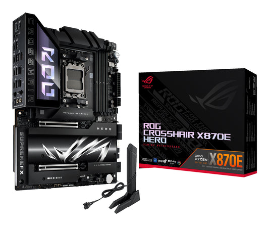 ASUS ROG CROSSHAIR X870E HERO MOTHERBOARD AM5 ATX