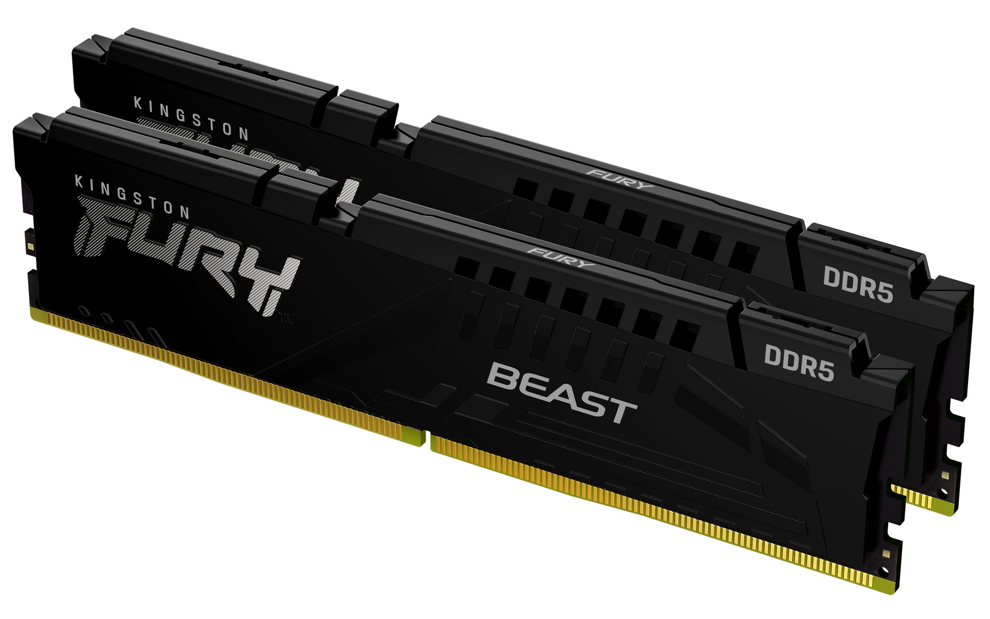 Kingston Technology 64GB 6000MT/s DDR5 CL36 DIMM (Kit of 2) FURY Beast Black RAM DDR5 64GB